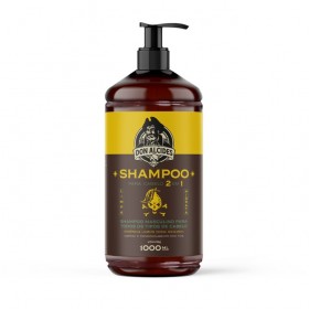 Shampoo Para Cabelo 2 em 1 Peaky Lemon Bone Siciliano Don Alcides 1 Litro