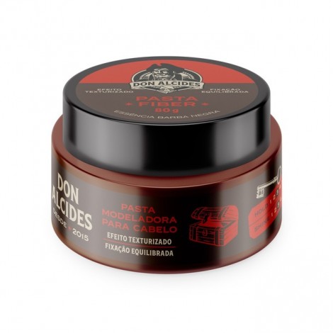 Pasta Para Cabelo Fiber Barba Negra Don Alcides 80 g