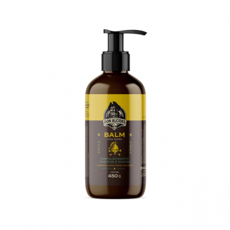 Balm Hidratante Para Barba Lemon Bone Siciliano Don Alcides 450 g