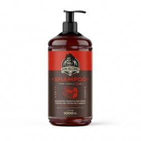 Shampoo Para Cabelo 2 em 1 Barba Negra Don Alcides 1 Litro